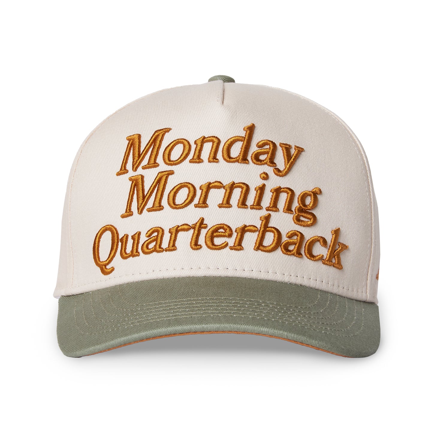Monday Morning Quarterback Cap Turtledove Golden Orange Arlo Huxley