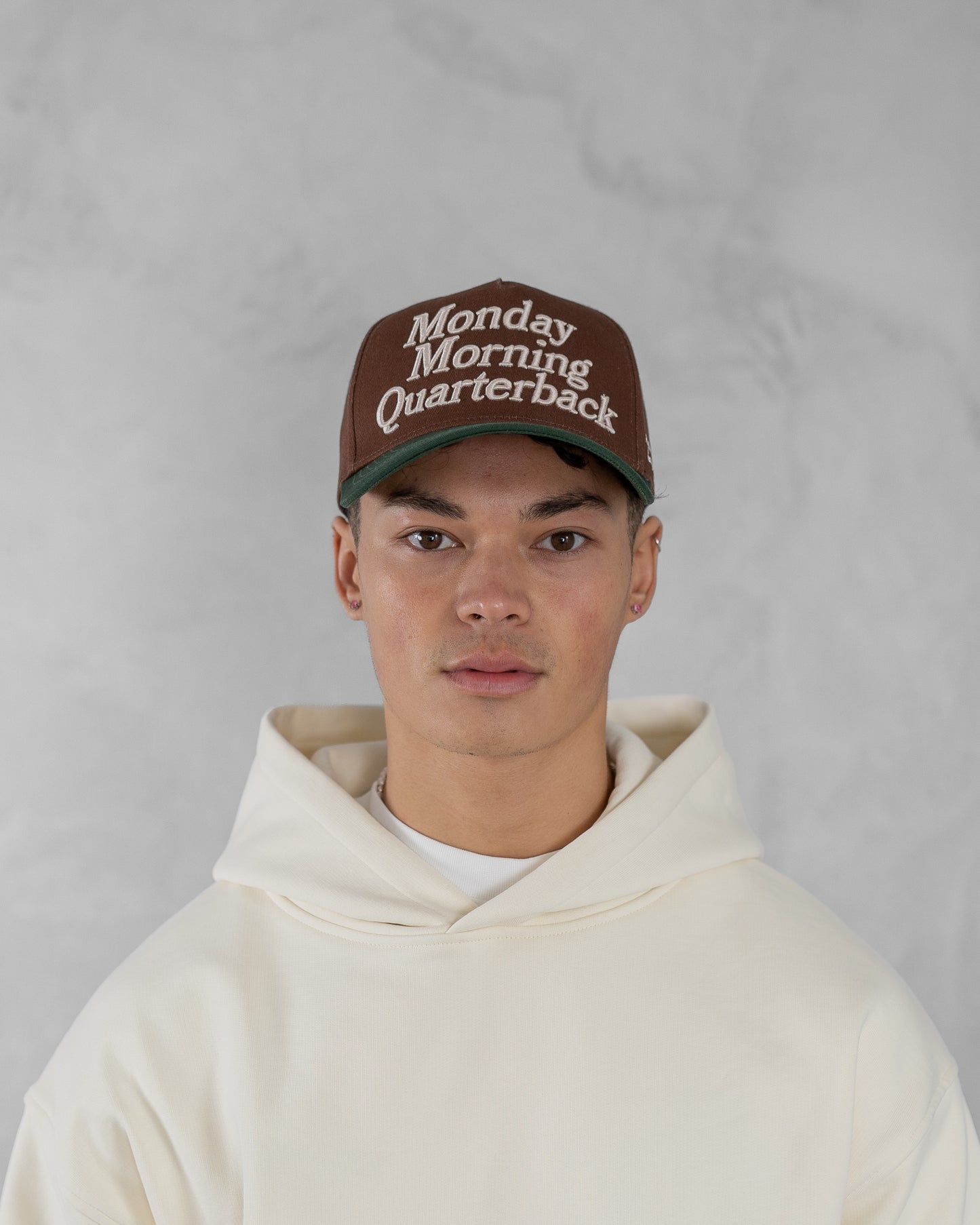 Monday Morning Quarterback Cap Chocolate Brown Arlo Huxley