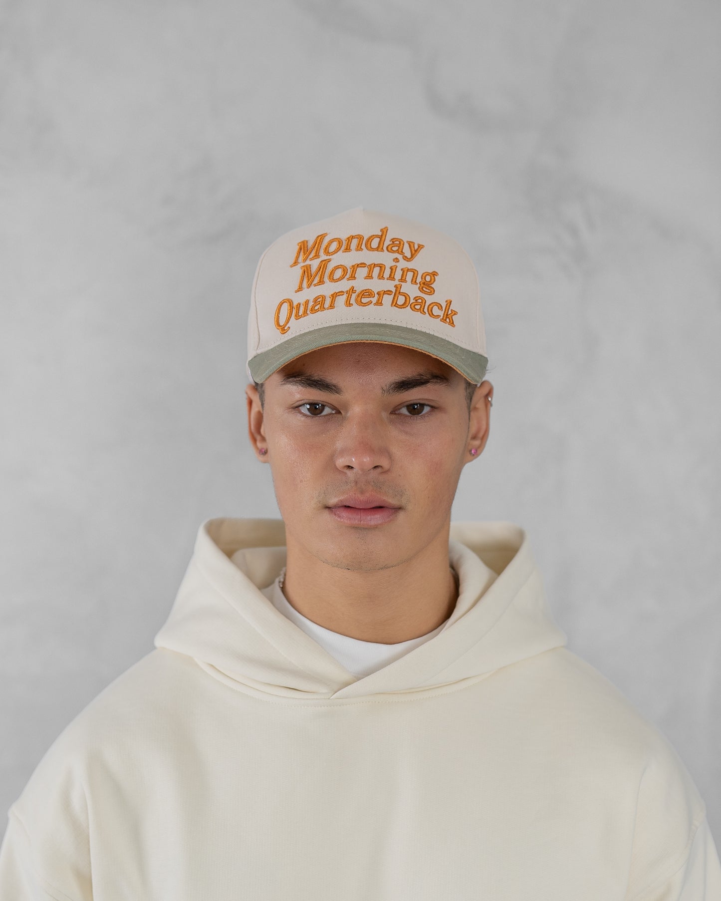 Monday Morning Quarterback Cap Turtledove / Golden Orange Arlo Huxley